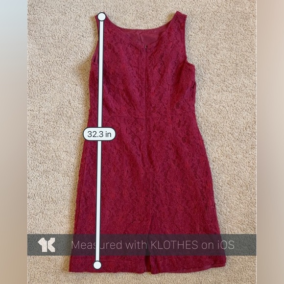 Banana Republic Women's Maxi Dress Size 4 Red - Picture 10 of 10